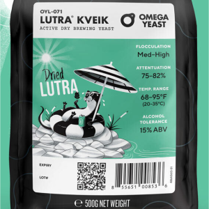 Omega Lutra Yeast (500g)