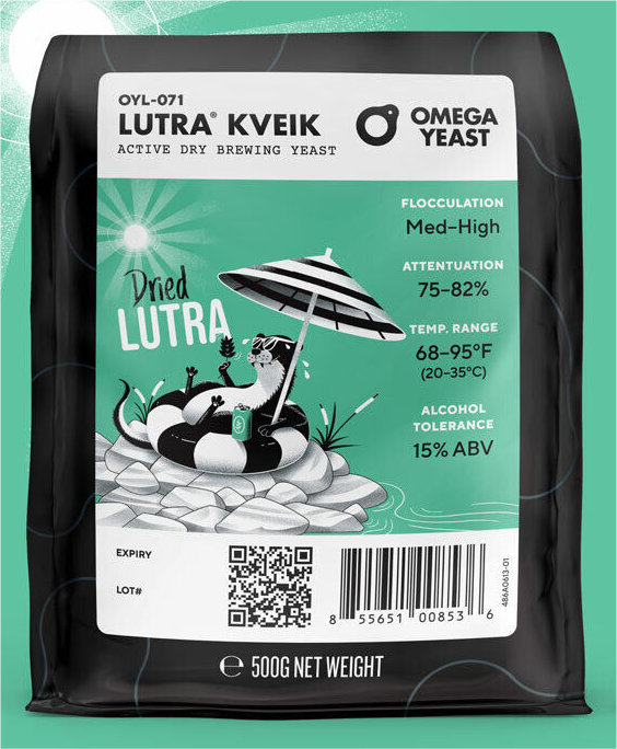 Omega Lutra Yeast (500g)